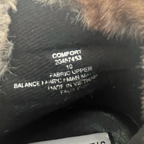 Women's Steve Madden Comfort Black Vegan Leather Lace Up Booties Boots Size 10 - Picture 7 of 7